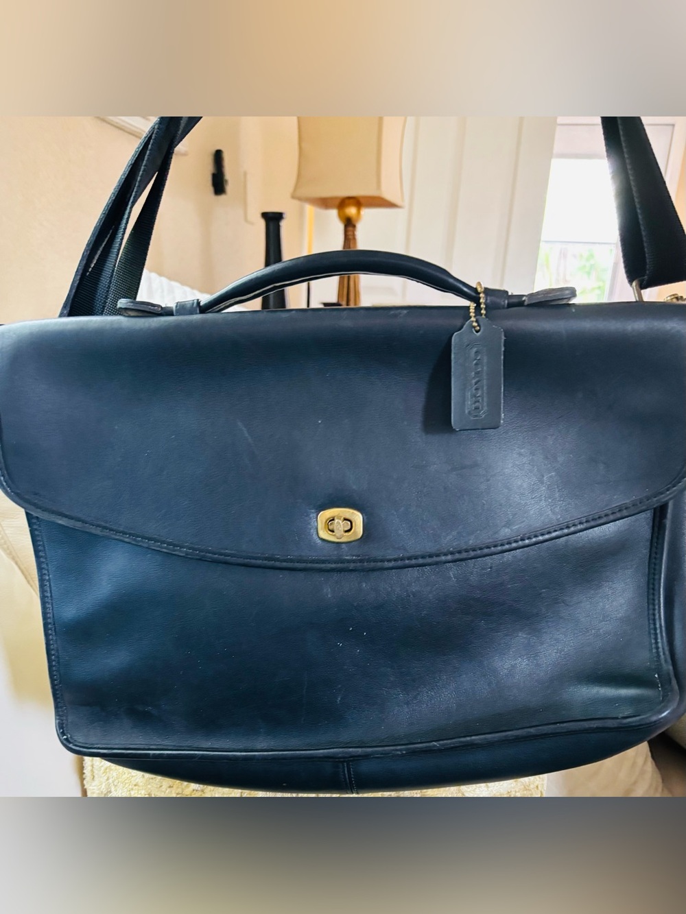 authentic Vintage Coach Lexington Briefcase (Style 5265)